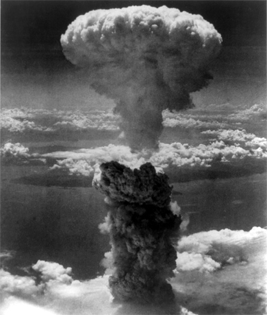 explos�o em Nagasaki, 6 de agosto de 1945